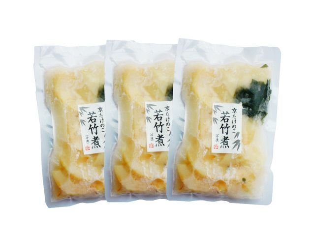 京たけのこの若竹煮/210g×10パック | 安心堂 食のSELECTネットショップ