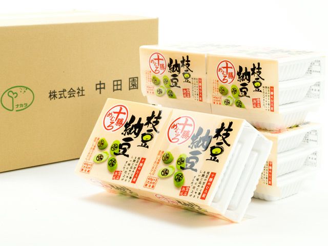 中田園・十勝めむろ枝豆納豆(40g 36パック入り) | 安心堂 食のSELECT 