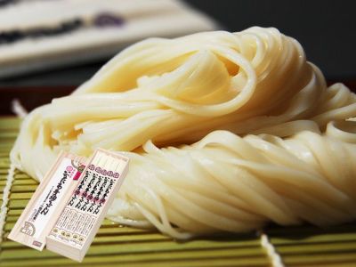 寛文五年堂・いなにわ手綯うどん＆つゆ詰め合わせ 桐箱入 安心堂 食のSELECTネットショップ