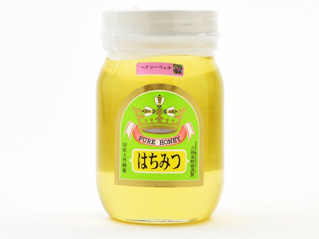 吉岡養蜂園・国産純粋はちみつ【ヘアリーベッチ】500g | 安心堂 食