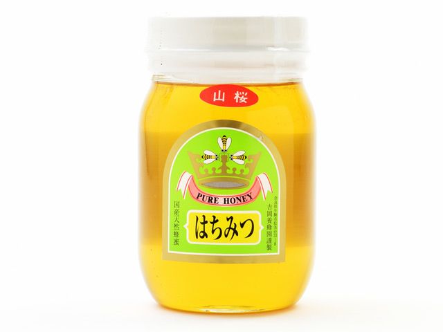 吉岡養蜂園・国産純粋はちみつ【山桜】500g | 安心堂 食のSELECT