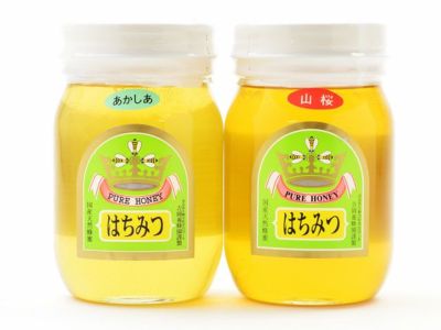 吉岡養蜂園・国産純粋はちみつ【生駒百花】500g | 安心堂 食のSELECT