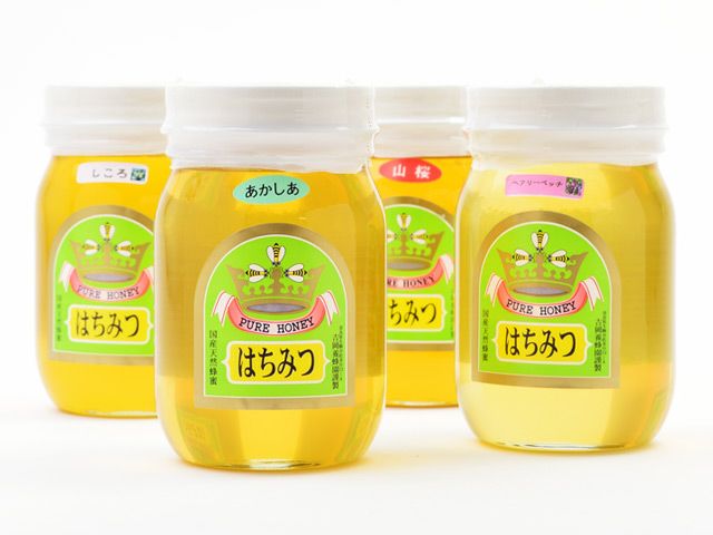 純粋はちみつ　4種セット 国産　西岡養蜂園 純粋はちみつ 4種セット 国産 西岡養蜂園 - メルカリ