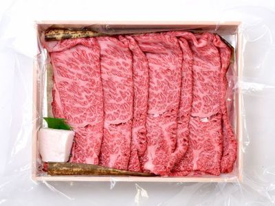 森村商会・近江牛 肩ロースしゃぶしゃぶ肉（折箱入り） | 安心堂 食のSELECTネットショップ