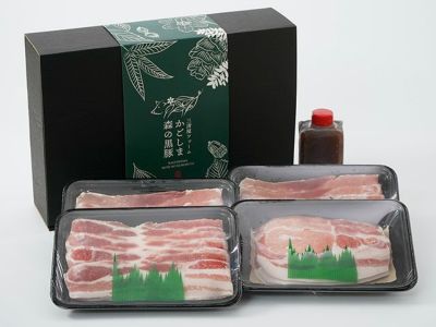 三清屋ファーム・かごしま森の黒豚焼肉セット（800g） | 安心堂 食の