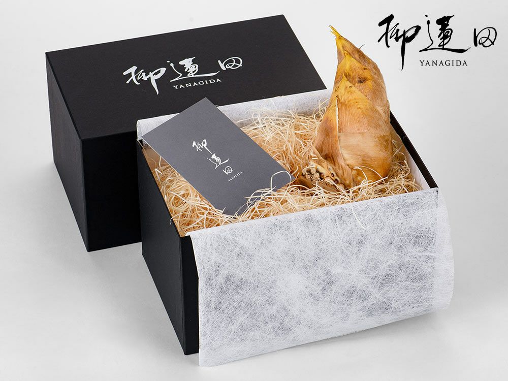 かわばた園・柳蓮田白子筍 月待ち人（約400g）化粧箱 | 安心堂 食の