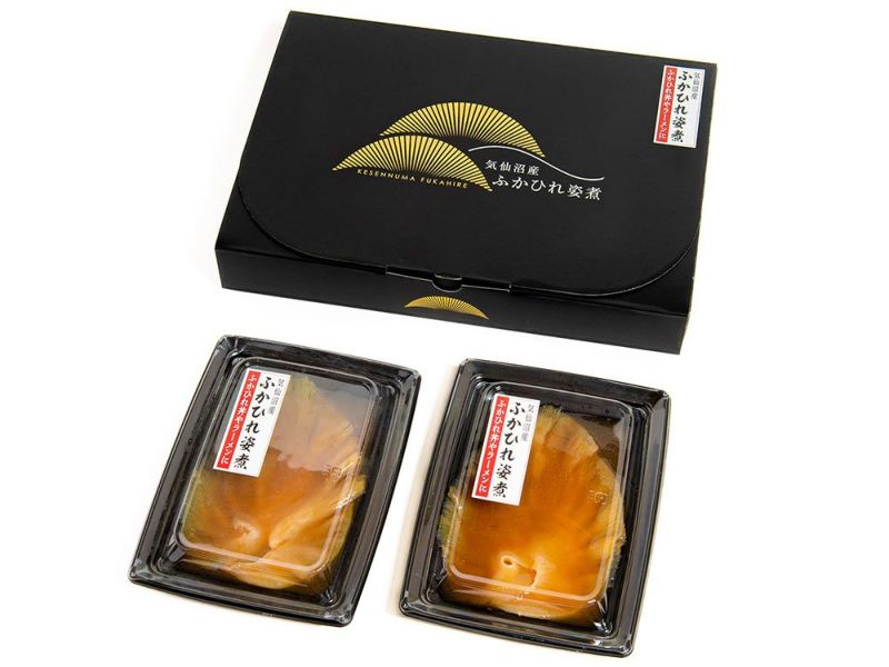 遠藤商店・気仙沼産ふかひれ姿煮【胸びれ】約80g×2枚 | 安心堂 食のSELECTネットショップ