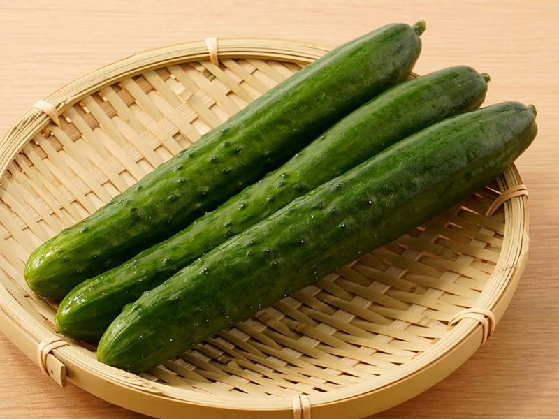 朝どれきゅうり 箱込み900g〜1kg 売り込み - 野菜