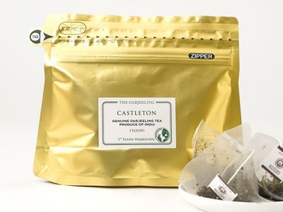 キャッスルトン茶園産ダージリン紅茶ティーバッグ個包装100袋入り キャッスルトン茶園産ダージリン紅茶ティーバッグ個包装100袋