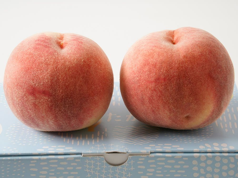 つむぎ果樹園・飛騨のたからもも【極上】（2玉）糖度18度以上 | 安心堂